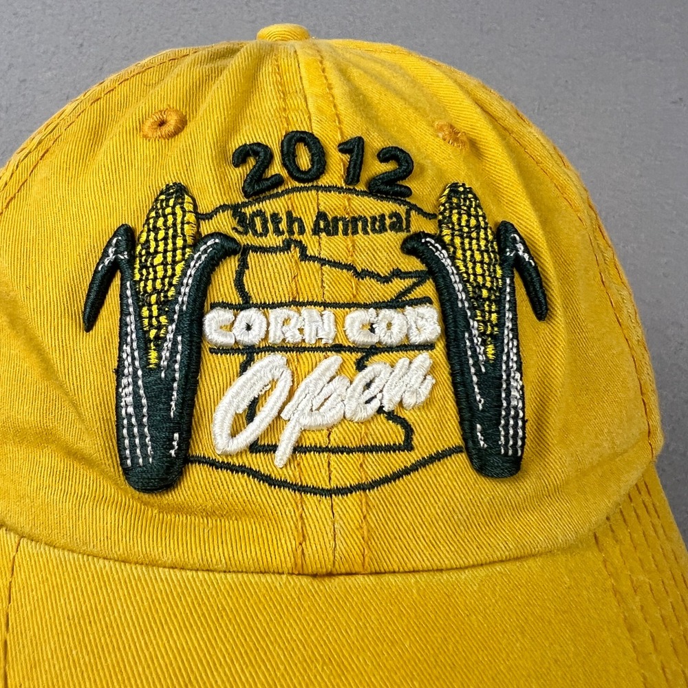 The Max Hat Baseball Cap Mens OSFM 2012 Corn Cob Open Minnesota Farm Retro